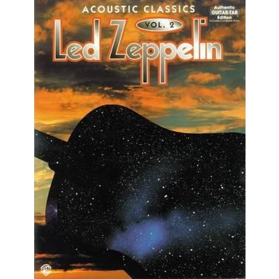 Afbeelding van Led Zeppelin : Acoustic Classics Authentic Guitar Tab Edition