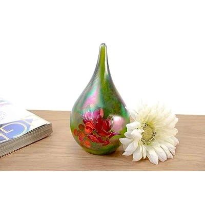 Afbeelding van Mini Urn Druppel &#039;&#039;Green &amp; Multicolor&#039;&#039;