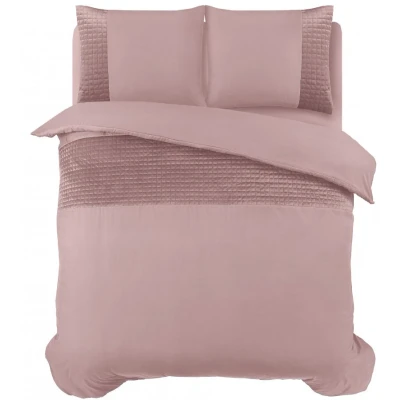 Afbeelding van Dekbedovertrek 1 Persoons 140x200 Sleeptime Microvezel Roze