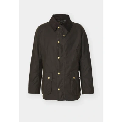 Afbeelding van Barbour Ashby WAX Jacket Lichte jas, Heren, Maat: Small, Olive