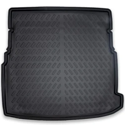 Afbeelding van ELMASLINE 3D kofferbakmat voor Mercedes E klasse W213 Limousine 2016 2023, antislip met hoge rand