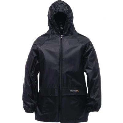 Afbeelding van Regatta Stormbreak Regenjas Kinderen 128 black