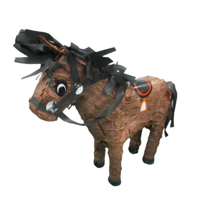 Afbeelding van Pinata 3D Paard met zadel