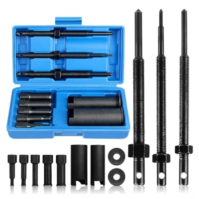 Afbeelding van PORFOYO 12 stuks motorfiets binnenlagertrekker, 9 23 mm, wiellagertrekker, binnenlagertrekker met 5
