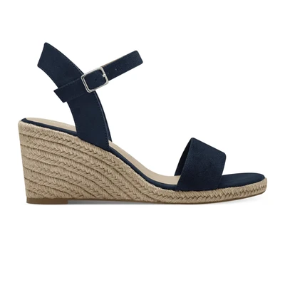 Afbeelding van Tamaris Espadrilles, Dames, Maat: 37, Navy Textiel