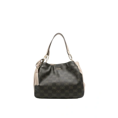 Afbeelding van LIU JO schoudertas Cirry Satchel Bag Neutro donkerbruin