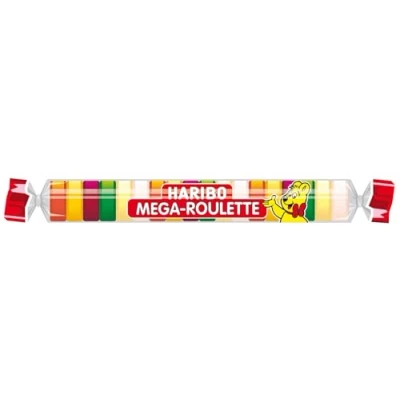 Afbeelding van Haribo Mega Fruit Roulette 45 Gram