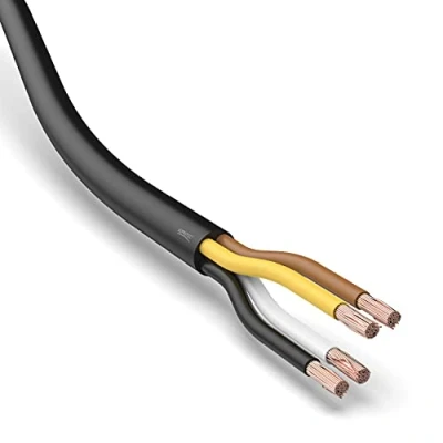 Afbeelding van FLRYY autokabel, 5 m, 4 x 1,5 mm², ronde kabel, aderige elektrische aanhangerkabel