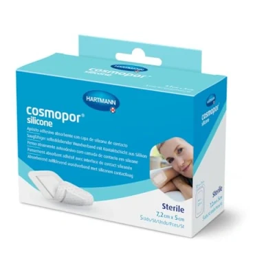 Afbeelding van Dermaplast Silicone Zelfklevend Wondverband 7,2 x 5 cm stuks