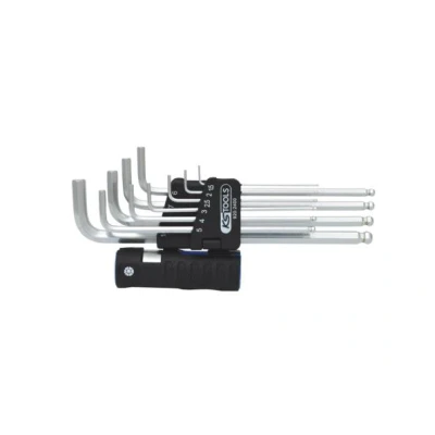 Afbeelding van KS Tools, Inbussleutel, 3 in 1 haakse steeksleutelset XL