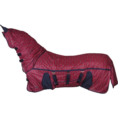 Afbeelding van Harry&#039;s Horse Vliegendeken Mesh Superior bordeaux 145/195