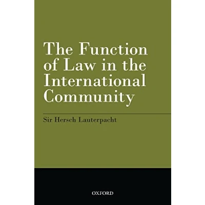 Afbeelding van the Function of Law in International Community
