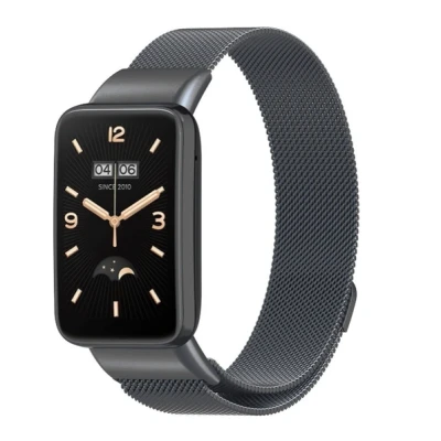 Afbeelding van Milanese bandje Space grey Xiaomi Smart Band 7 Pro