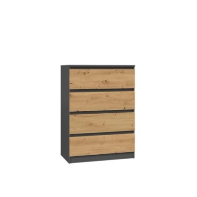 Afbeelding van Malwa M4 Ladekast ANTRACIET ARTISAN