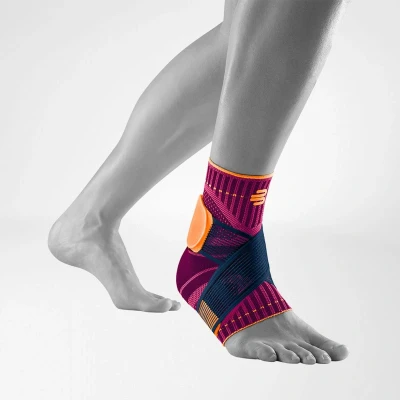 Afbeelding van Bauerfeind Sports Ankle Support Enkelbrace L Links Roze