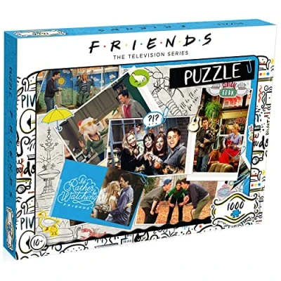Image de Puzzle 1000 pièces Winning Moves Scrapbook Friends