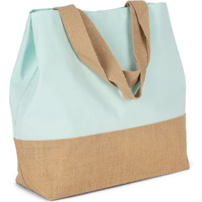Afbeelding van Tas One Size Kimood Ice Mint / Natural 100% Polyester