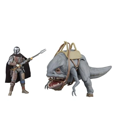 Afbeelding van Star Wars The Mandalorian Vintage Collection Action Figure 2 Pack Blurrg &amp; 10 cm