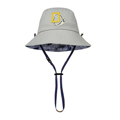 Afbeelding van BUFF® Play Booney Hat SILE LIGHT GREY Zonnehoed Zonbescherming Kids