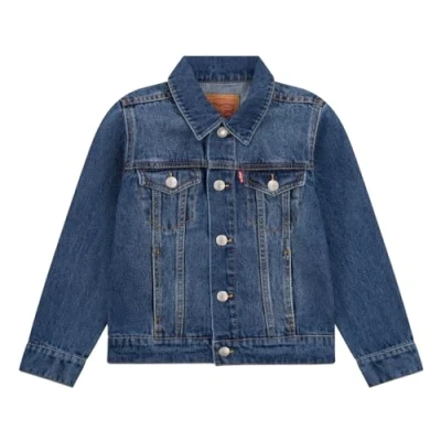 Afbeelding van Levi&#039;s Trucker Spijkerjas voor kinderen, Maat: 110, Bristol