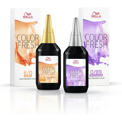 Afbeelding van Wella Color Fresh 75 ml 3/07 Donker Natuurlijk Bruin