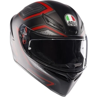 Afbeelding van AGV K1 S Motorhelm Sling mat zwart rood XL