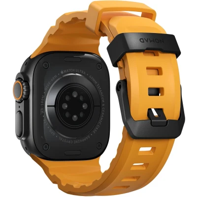 Afbeelding van Nomad Rocky Point Band Apple Watch 42mm / 44mm 45mm 49mm Sol Connector Black NM014810858