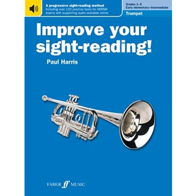 Afbeelding van Improve your sight reading! Trumpet Grades 1 5