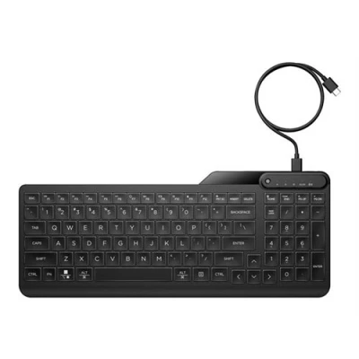 Image de Clavier filaire rétroéclairé multi appareil HP 405