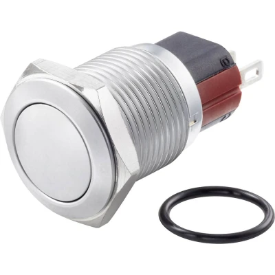 Afbeelding van TRU COMPONENTS TC 7494908 GQ16 KH 11Z/J/C Vandalismebestendige drukschakelaar 48 V/DC 2 A 1x uit/aan Continu IP65 1 stuk(s)