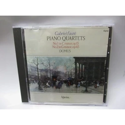 Afbeelding van Faure: Piano Quartets / Domus Ensemble
