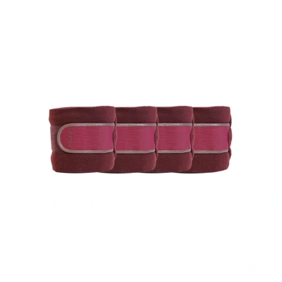 Image de Kentucky Horsewear Bandages Fleece Polaire Bordeaux Full