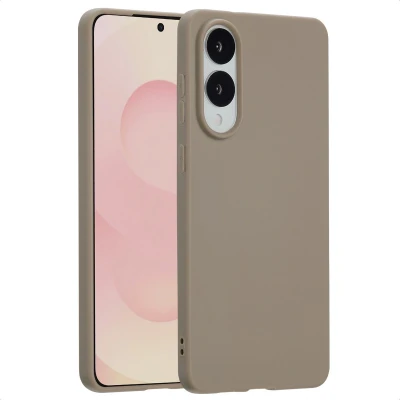 Afbeelding van imoshion Color Backcover voor de Samsung Galaxy S25 Edge Bruin