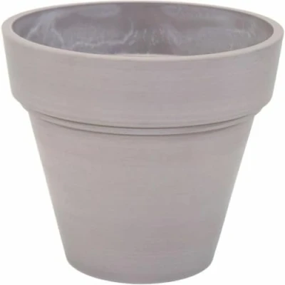 Afbeelding van Pot MEGA COLLECTIES Ecostone Plantenbak Ø 55 cm H 51 Taupe