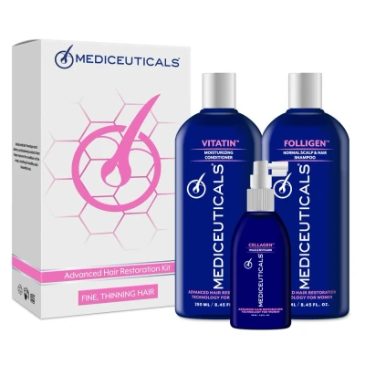 Afbeelding van Mediceuticals Women Kit Normal 250ml Haibu by Kapperskorting.com