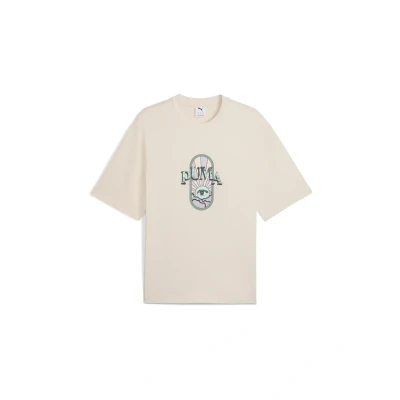 Afbeelding van Graphic PUMA Fest boxy T shirt voor Heren, Maat XS