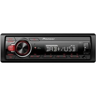 Afbeelding van PIONEER MVH 130DAB Autoradio 1 DIN Android 12 MP3, WMA, WAV, FLAC