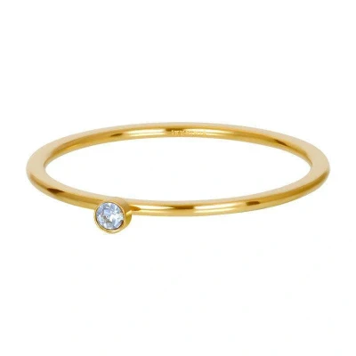 Afbeelding van Light sapphire 1 stone crystal iXXXi Vulring mm 20 / Gold