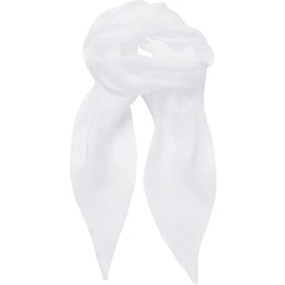 Afbeelding van Premier Ladies Chiffon Scarf PR740 White