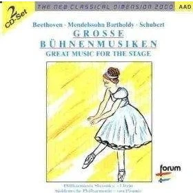 Afbeelding van Great Music For The Stage Beethoven Mendelssohn Schubert