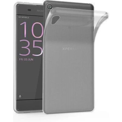 Afbeelding van Cadorabo Hoesje geschikt voor Sony Xperia XA1 ULTRA in VOLLEDIG TRANSPARANT Beschermhoes gemaakt van flexibel TPU Silicone Case Cover