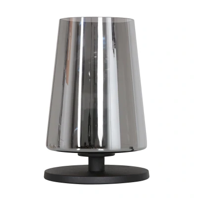 Afbeelding van Steinhauer tafellamp Ancilla zwart metaal 14,5 cm E27 fitting 3103ZW
