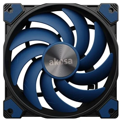 Afbeelding van Akasa Alucia SC12 PWM ventilator (120 mm, tot 2000 omw/min, 56,3 CFM, anti vibratiepads, pc met hoge luchtstroom voor behuizing, CPU koeler en radiatoren AK FN117)