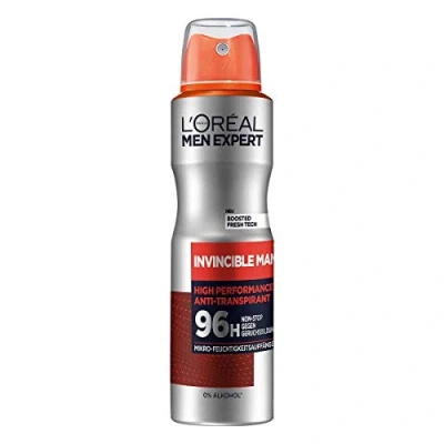 Afbeelding van 6x L&#039;Oreal Men Expert Deospray 150ml Invincible Man