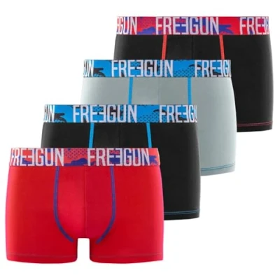 Afbeelding van FREEGUN Fg/1/Bc/Pk4/Duo Boxershorts voor heren (4 stuks), N