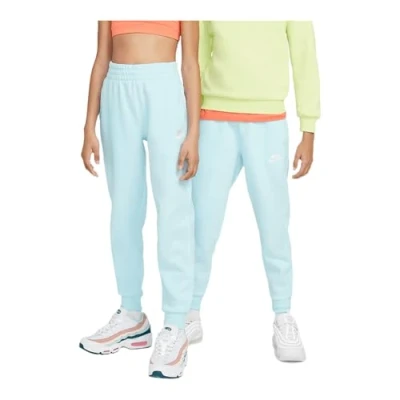 Afbeelding van Nike Sportswear CLUB Unisex Trainingsbroek voor kinderen, Maat: 158/170, Glacier blue/white