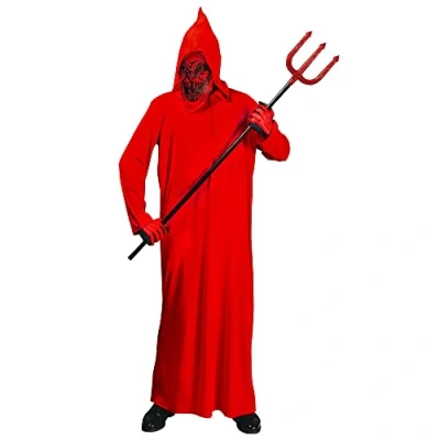 Afbeelding van WIDMANN Rode duivel Halloween kostuum voor jongens 158 (11 13 jaar)