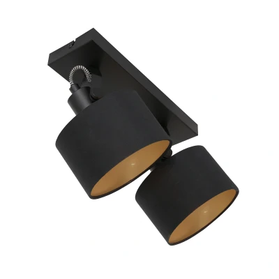 Afbeelding van Mexlite Ornoir plafondlamp zwart