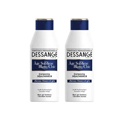 Afbeelding van DESSANGE Age Sublime Orchidee Shampoo voor wit en grijs haar 250 ml 2 stuks