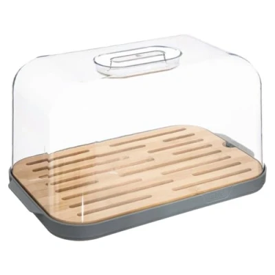 Afbeelding van 5Five Broodtrommel met afsluitbare klep 28 x 18 15 cm Kunststof